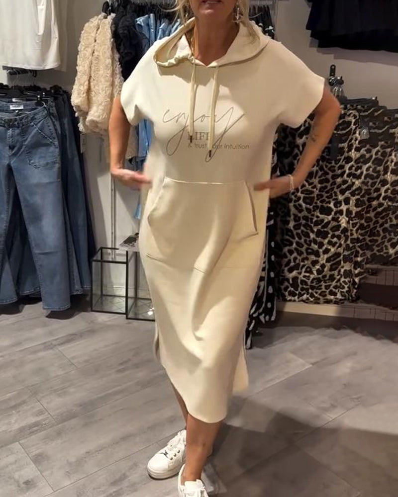 Becky | Lässiges Hoodie-Kleid