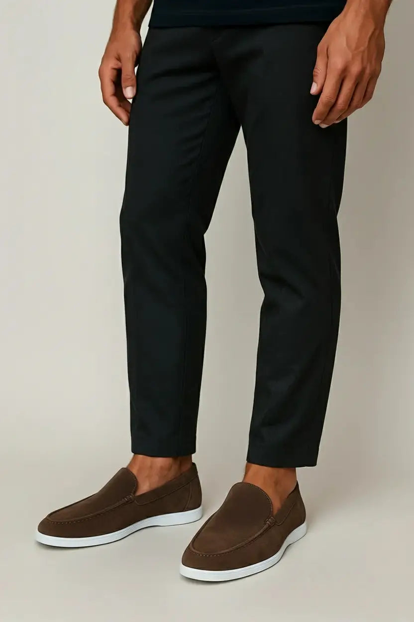 Jonas | Hochwertige Wildleder Slipper