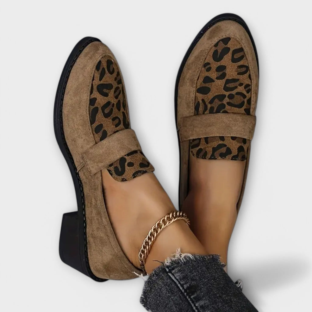 Elisa - Elegante Damenschuhe mit Leopardenmuster