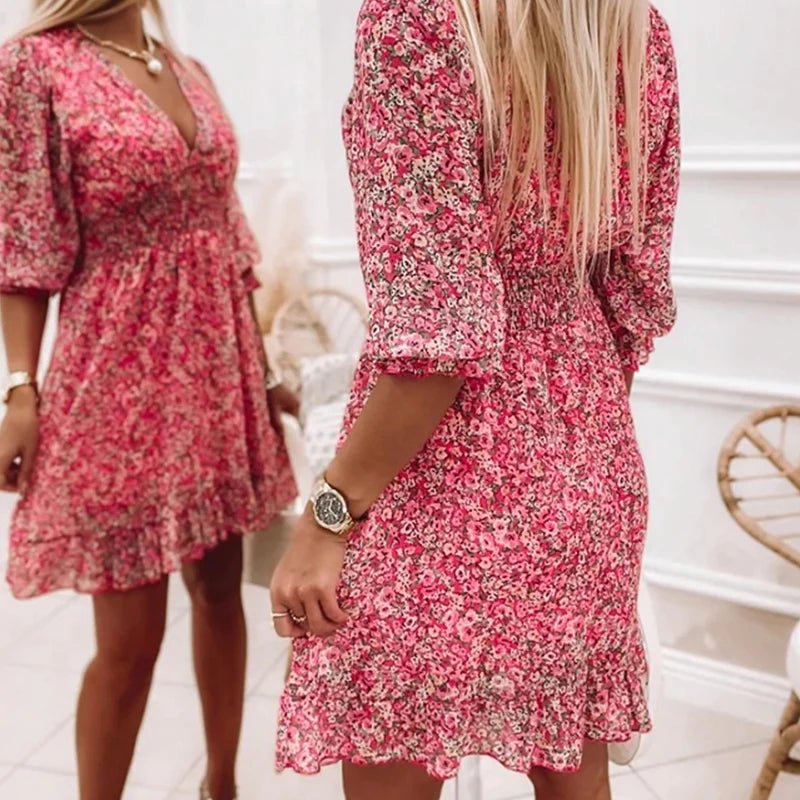 Luisa | Elegantes Blumenkleid
