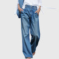 Teresa | Hochwertige Jeans mit weitem Bein