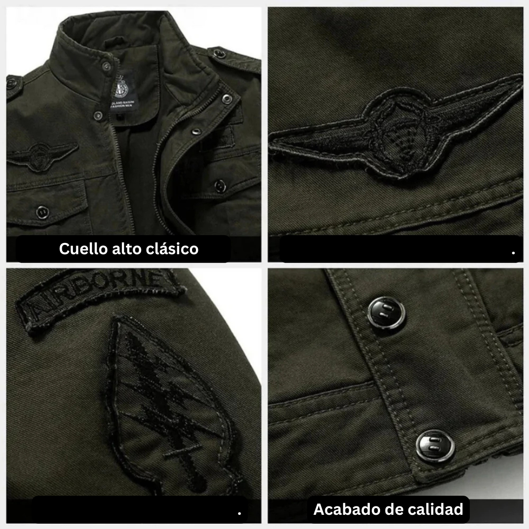 PETER | STRUKTURIERTE MILITÄRJACKE