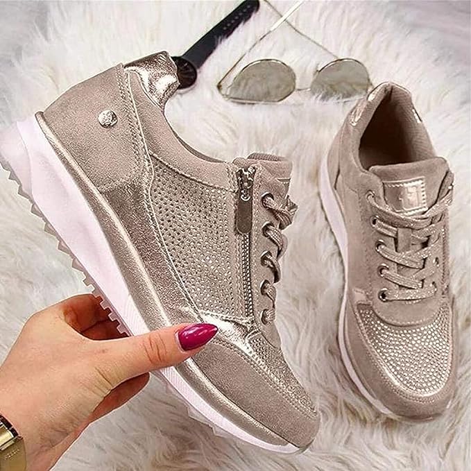 Gabi | Damen Orthopädische Sneaker Reißverschluss – Komfort Sneakers Alltag 2026