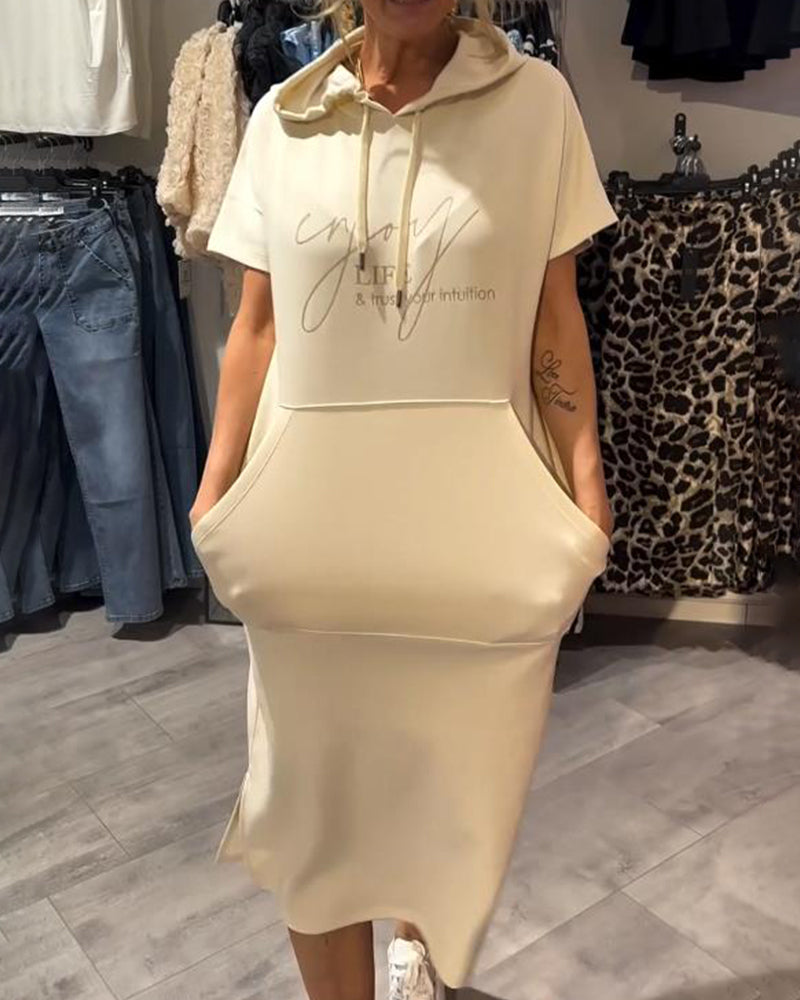 Becky | Lässiges Hoodie-Kleid