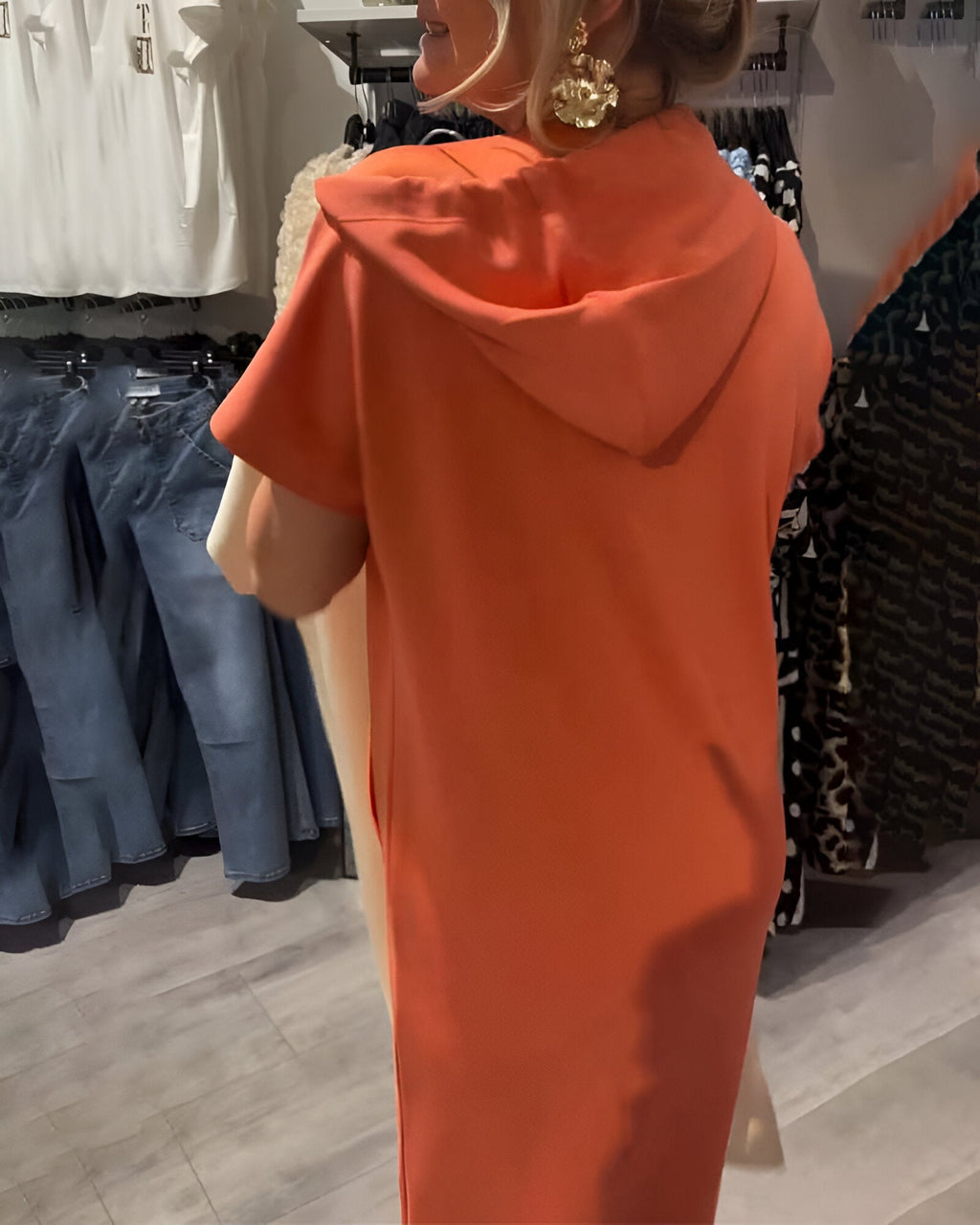 Becky | Lässiges Hoodie-Kleid