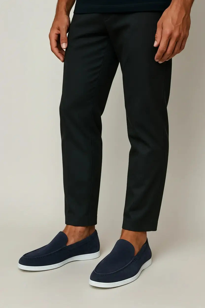 Robert - Elegante suède loafers