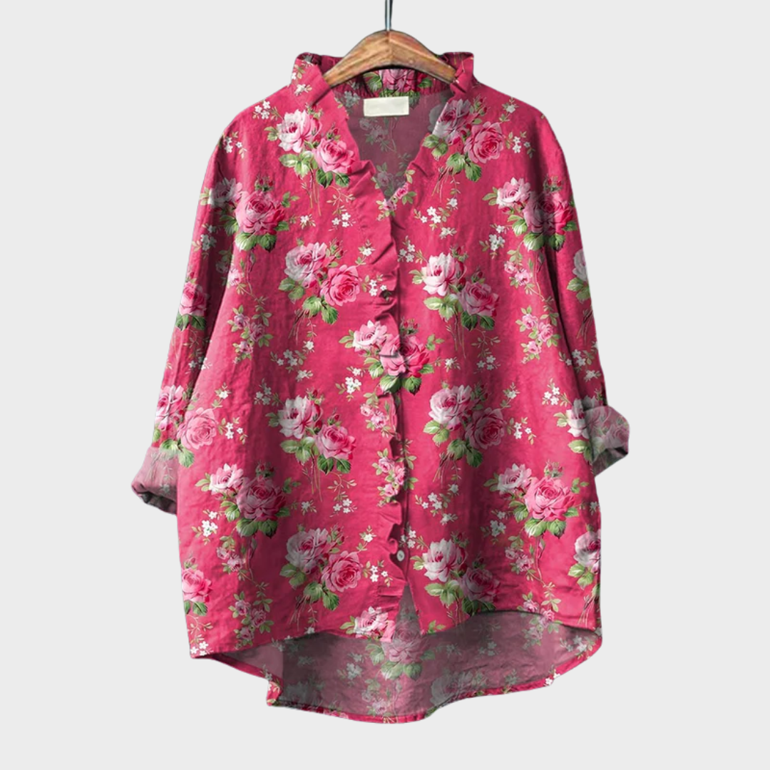 TARA | ELEGANTES SOMMERHEMD AUS LEINEN