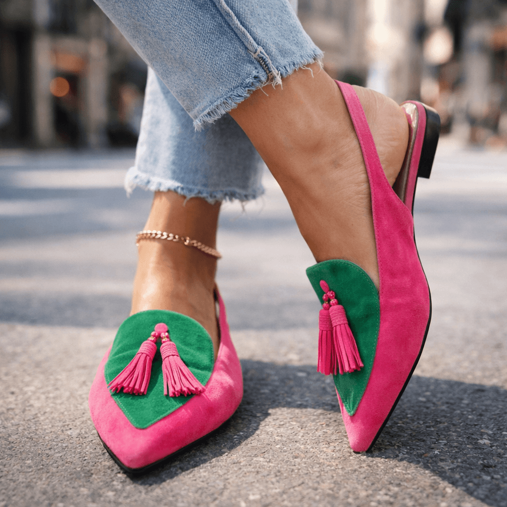 LORINA TASSEL SLINGBACKS