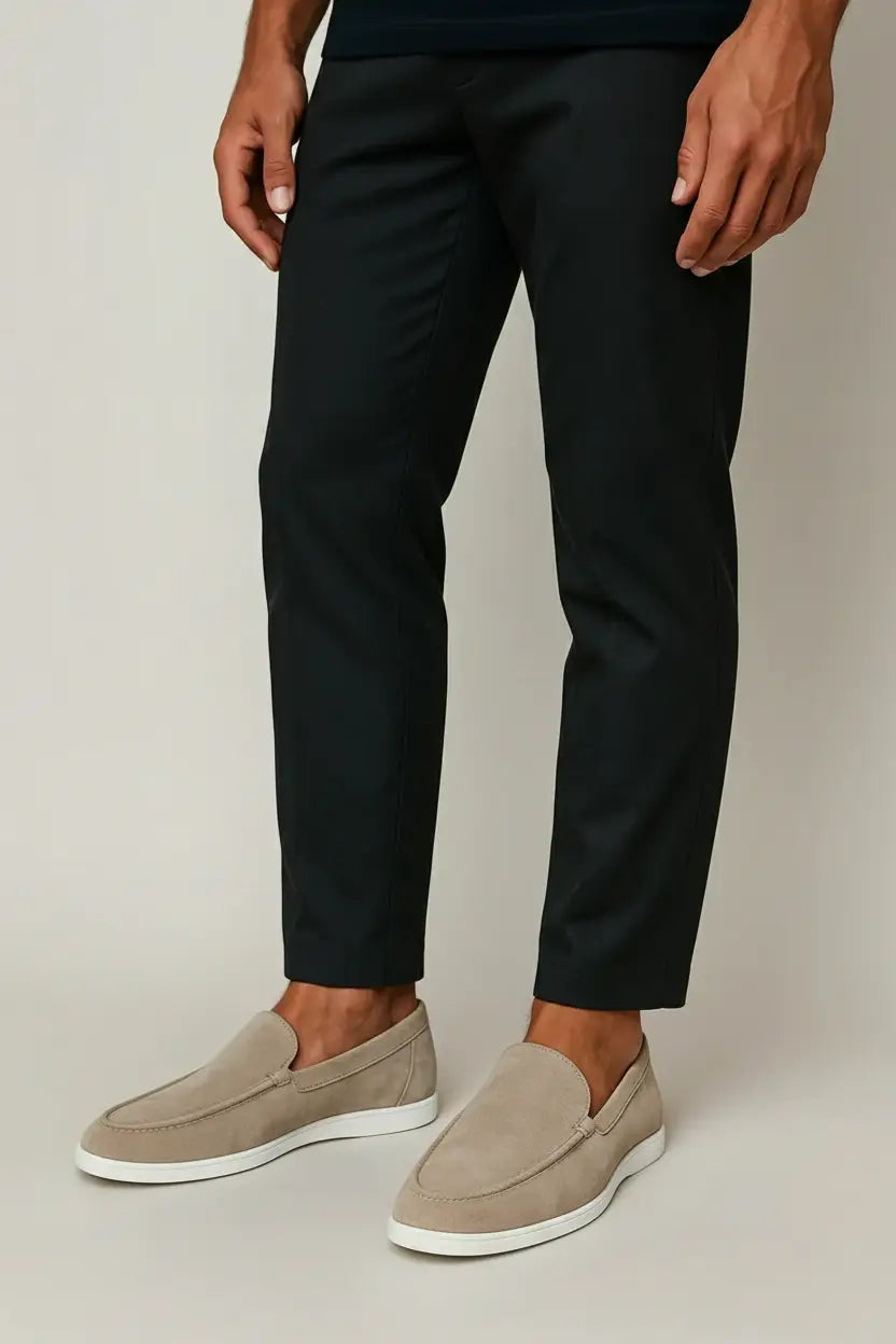 Robert - Elegante suède loafers