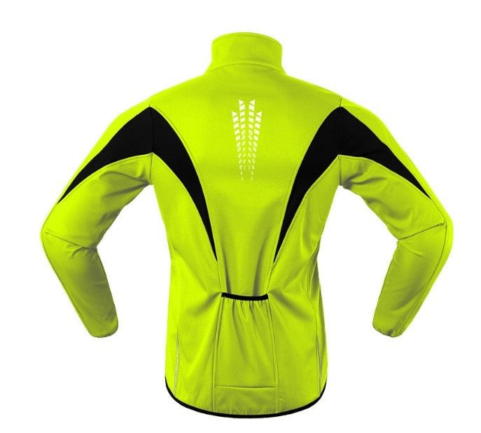 Wasserdichte und warme Fahrradjacke