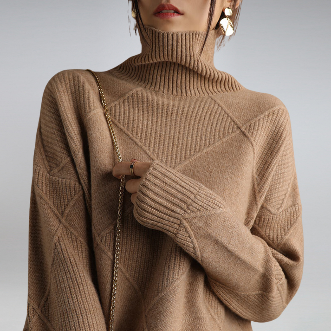 Adelle | Gemütlicher Rollkragenpullover