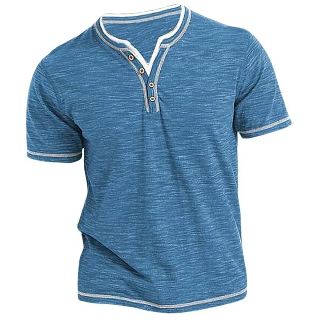 Danny | Stilvolles T-Shirt mit V-Ausschnitt
