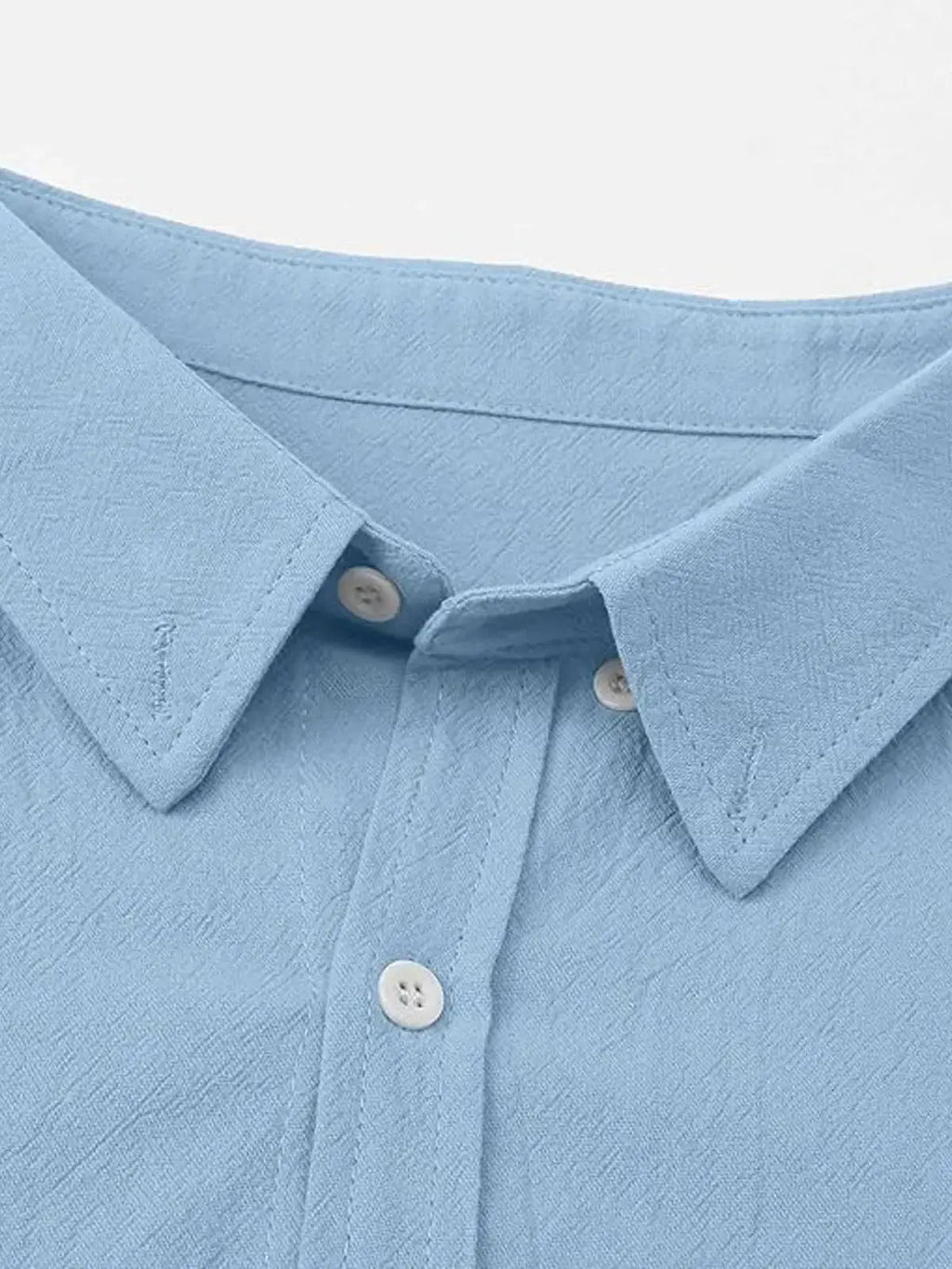 Herren Freizeit Button-Down Langarm Hemd