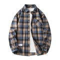 Ryder | Herren Flanellhemd Kariert Langarm Relaxed Fit Herbst