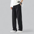 Herren Sommer Gerader Schnitt Casual Weite Hose