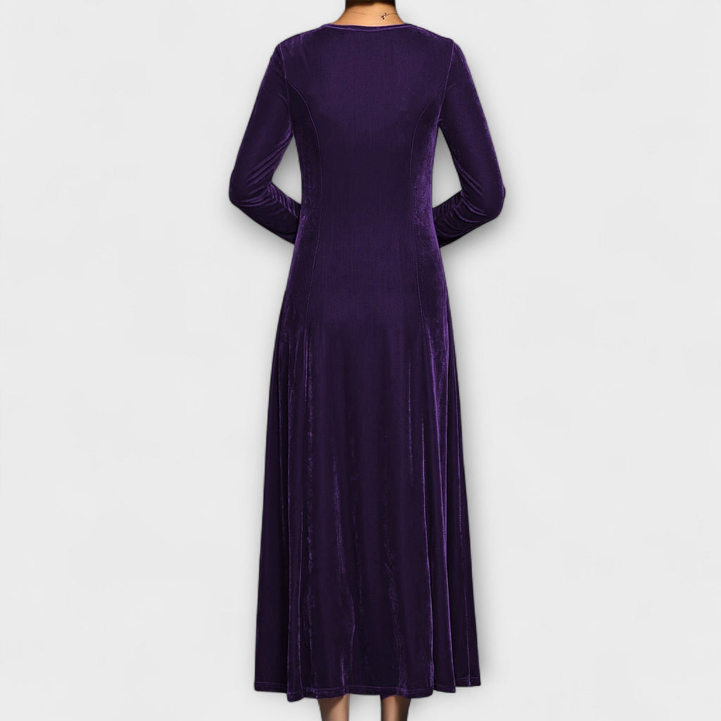 Marilou™ – Weiches Samtkleid