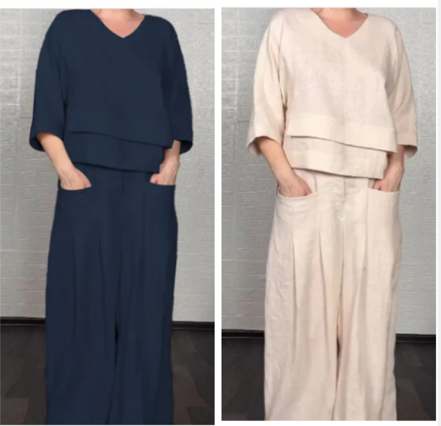 NOA | WEITES, MINIMALISTISCHES ZWEITEILER-SET