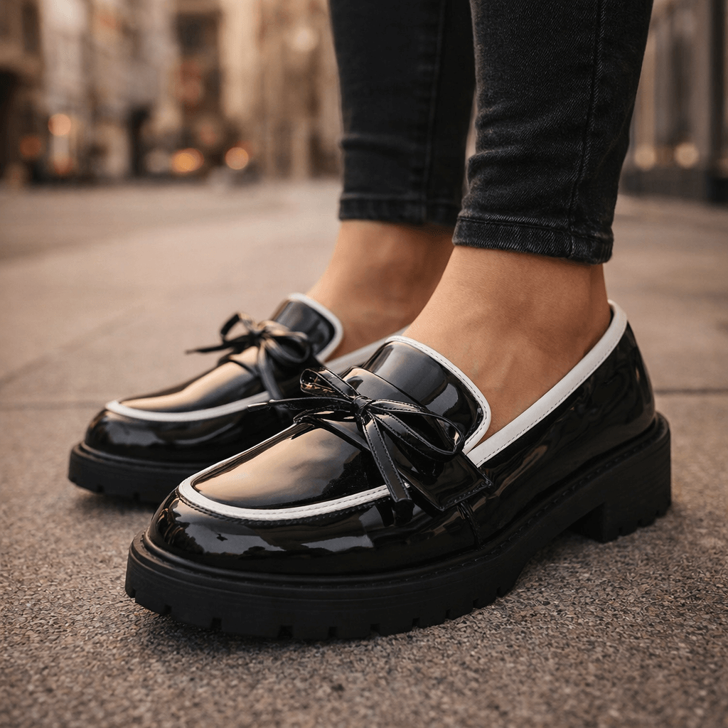 LARISSA | GLÄNZENDE CELESTE PLATTFORMEN
