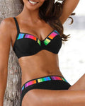 Farbverlauf Splitbikini
