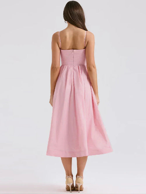 A-Linien Kleid Damen | Figurbetonte Taille & Schwungvoller Rock