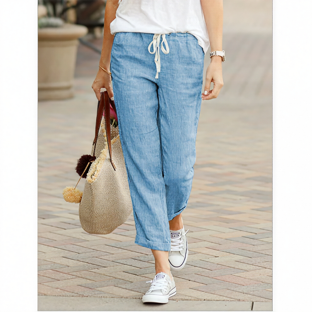 Avery - Freizeitpants mit Kordelzug