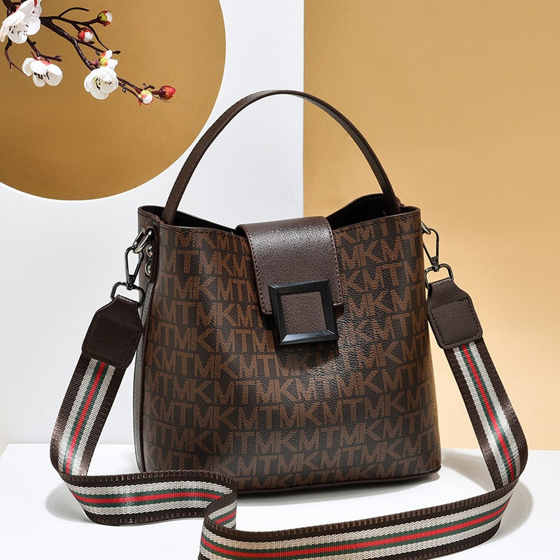 Stilvolle Damen-Beuteltasche mit vielseitigem PU-Futter