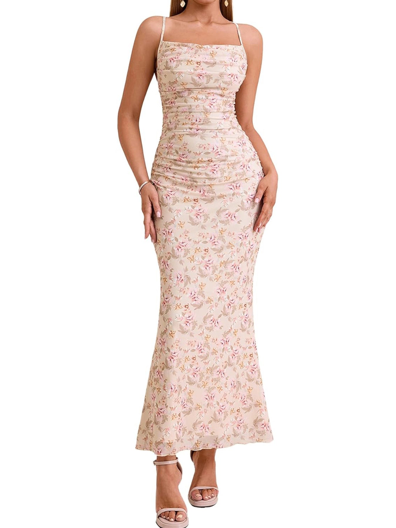 Abendkleid | Kleid mit Blumenmuster