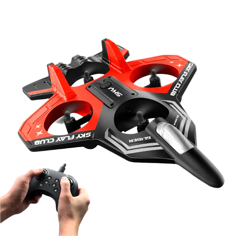 AeroGlide | Dynamisches, leichtes ferngesteuertes Flugzeug mit LED-Beleuchtung