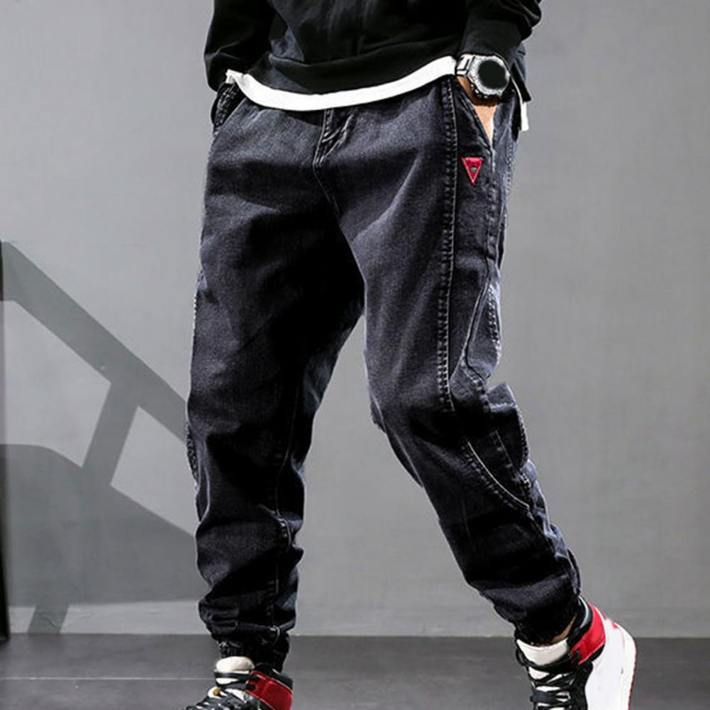 Baggy Jeans Herren | Kordelzug-Bund & Elastische Knöchelbündchen