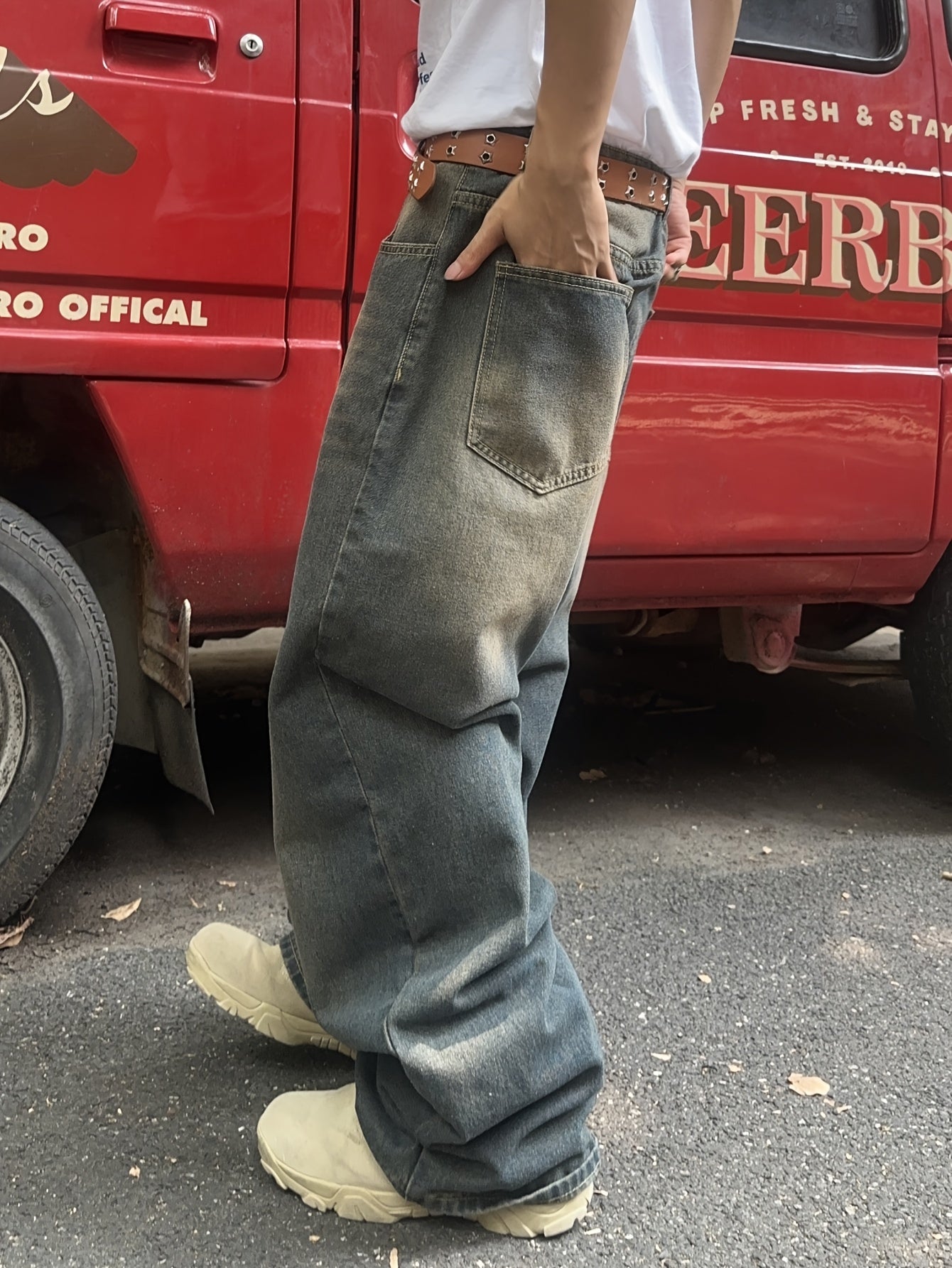 Baggy Jeans Herren | Loose Fit & Vintage Waschung
