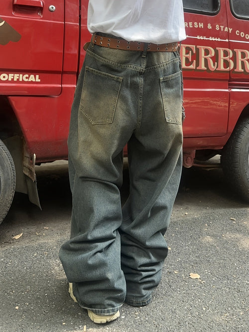 Baggy Jeans Herren | Loose Fit & Vintage Waschung