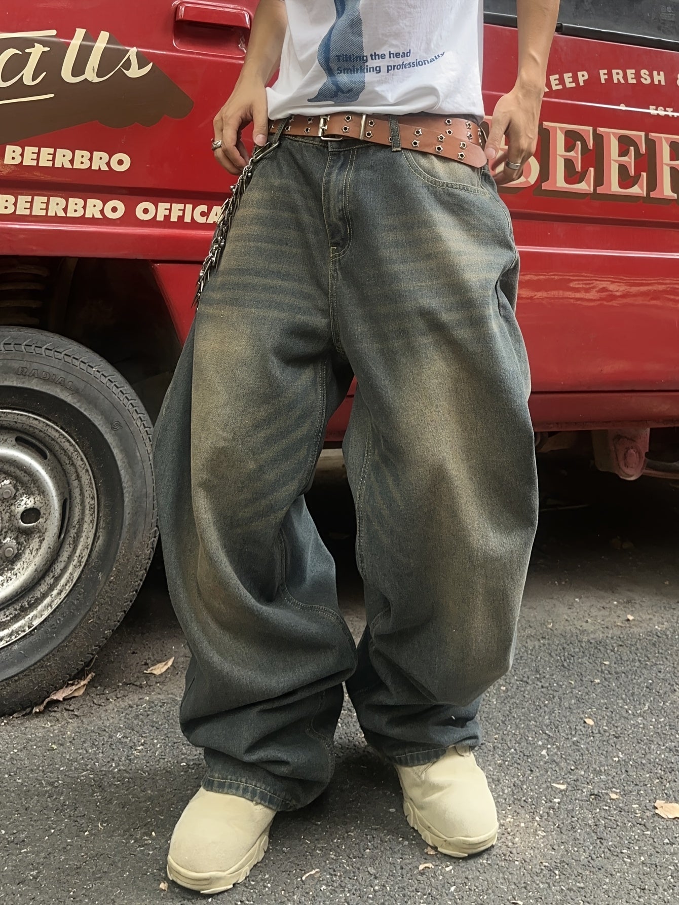Baggy Jeans Herren | Loose Fit & Vintage Waschung