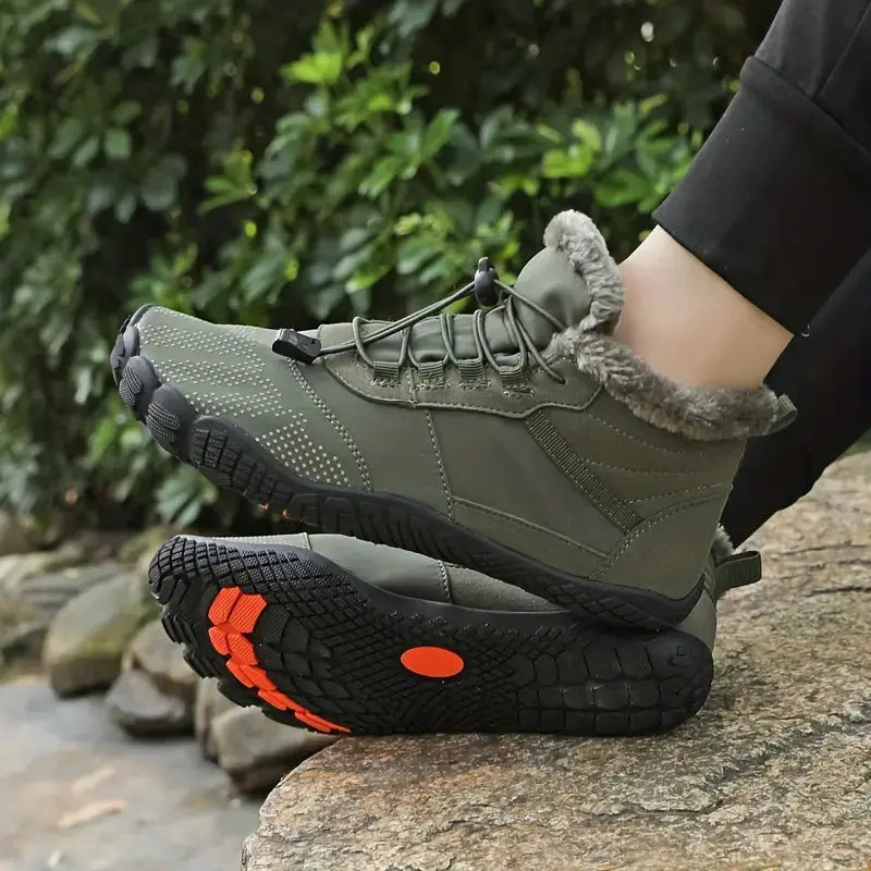 Barfußschuh Herren | Minimalistische Knöchelstiefel-Silhouette & Sicherer Grip
