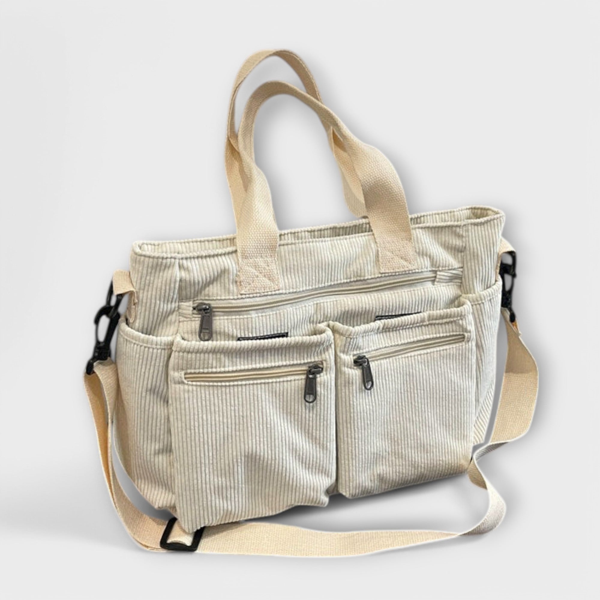 Damen Geräumige Tote-Tasche mit offenem Hauptfach und Innentasche