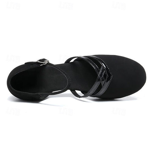 Bequeme Damen-Tanzschuhe mit verstellbarem Riemen für Hochzeiten und Tanzveranstaltungen
