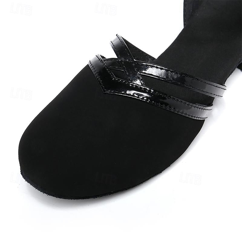Bequeme Damen-Tanzschuhe mit verstellbarem Riemen für Hochzeiten und Tanzveranstaltungen
