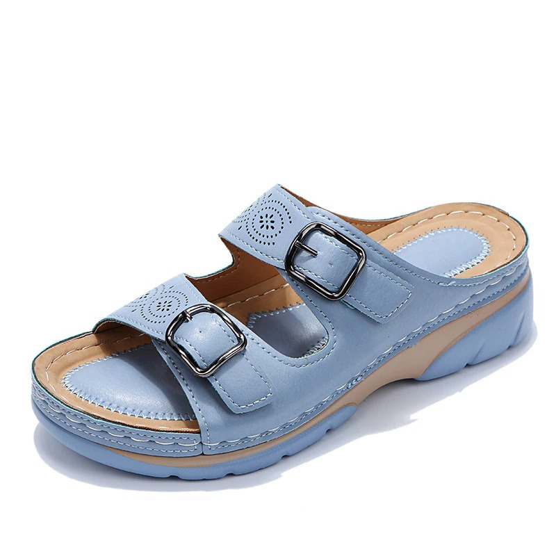Damen Orthopädische Plateau Sandalen