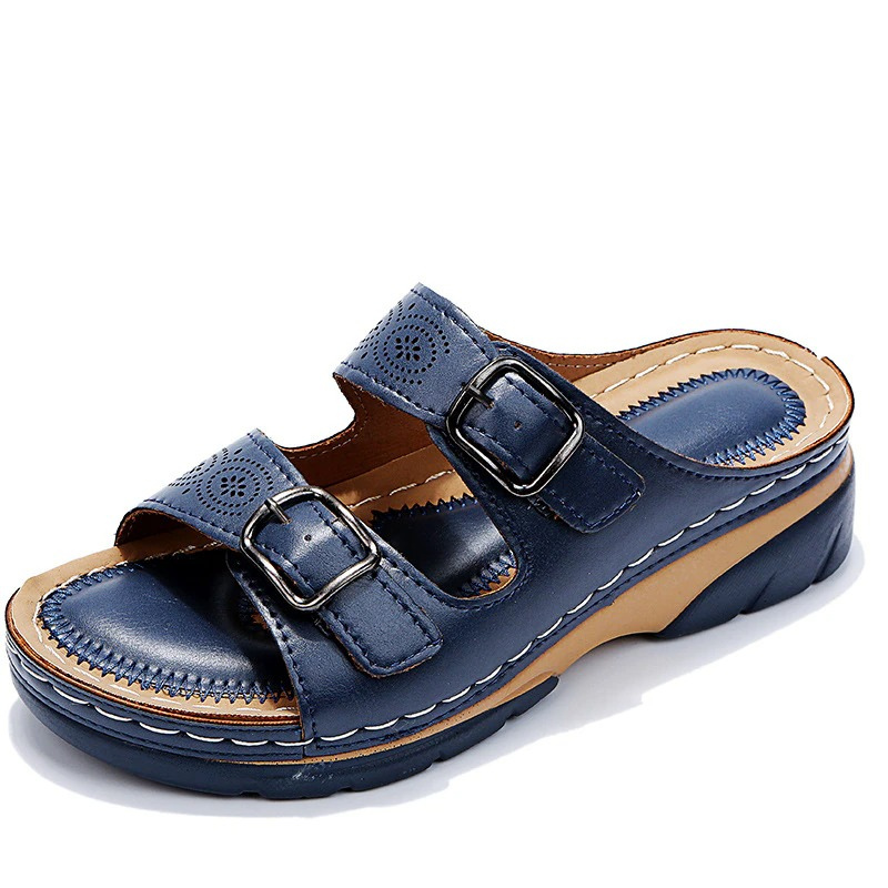 Damen Orthopädische Plateau Sandalen