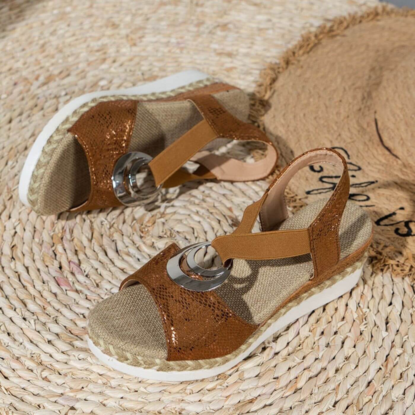 Bequeme Sandalen Damen – Orthopädische Sommerschuhe für Stil und Komfort, Ideal für Warme Tage