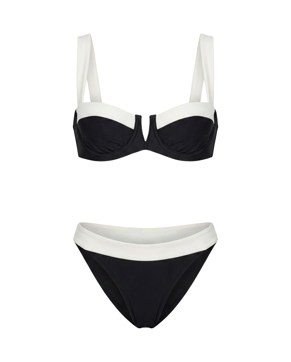 Bikini Damen | Colorblock & Verstellbare Träger