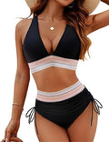Bikini mit Bauchkontrolle Damen | High-Waist Sitz & Sicherer Halt