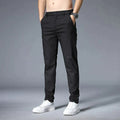 Herren Sommer Gürtelschlaufen Chino Hose