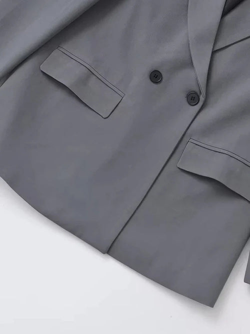 Blazer Damen Zweireihig | Blazerausrichtung & Strukturierter Look