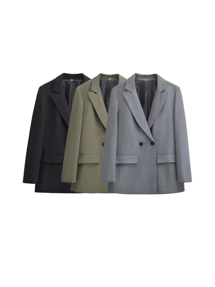 Blazer Damen Zweireihig | Blazerausrichtung & Strukturierter Look