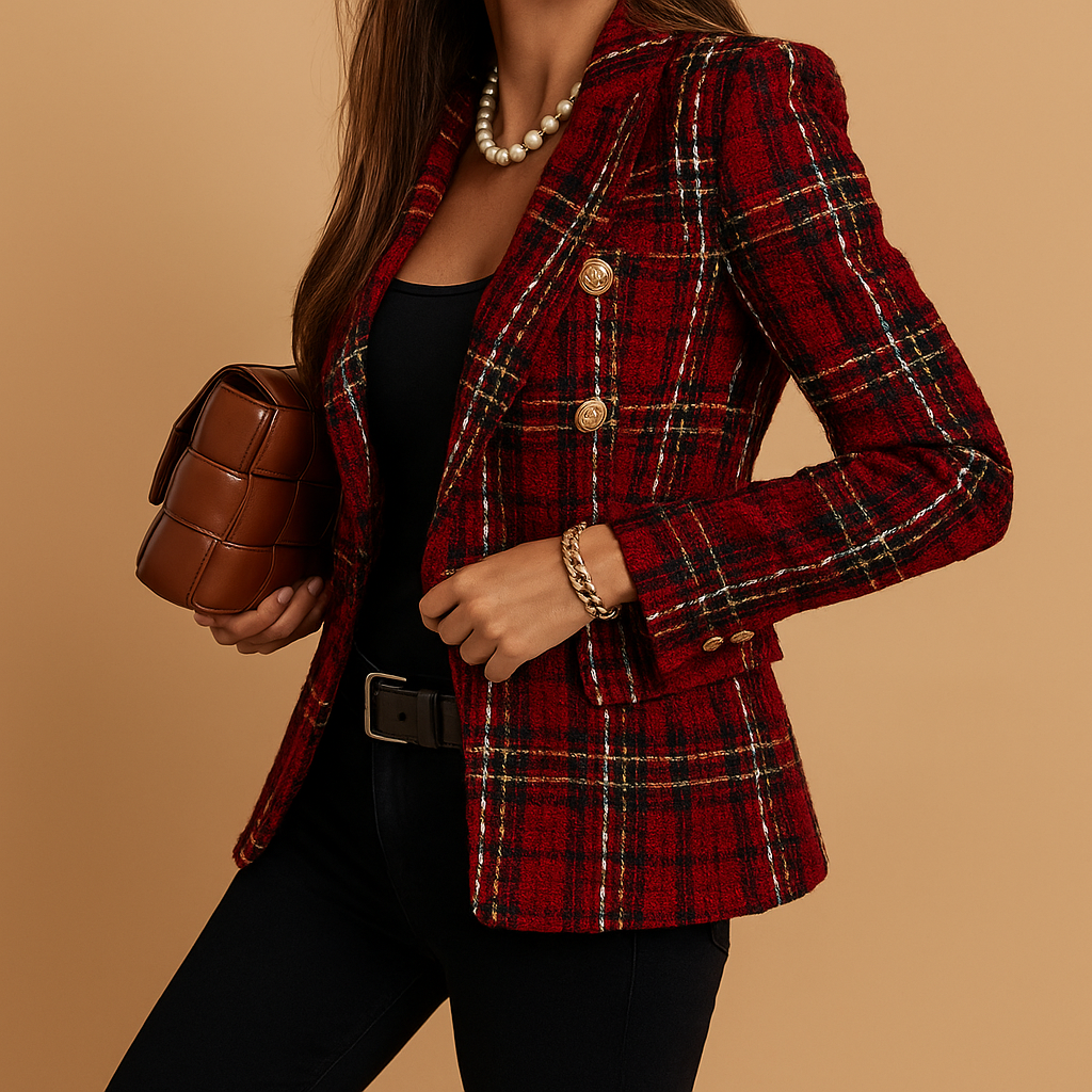 Blazer Damen Zweireihig | Strukturierter Sitz & Edler Auftritt
