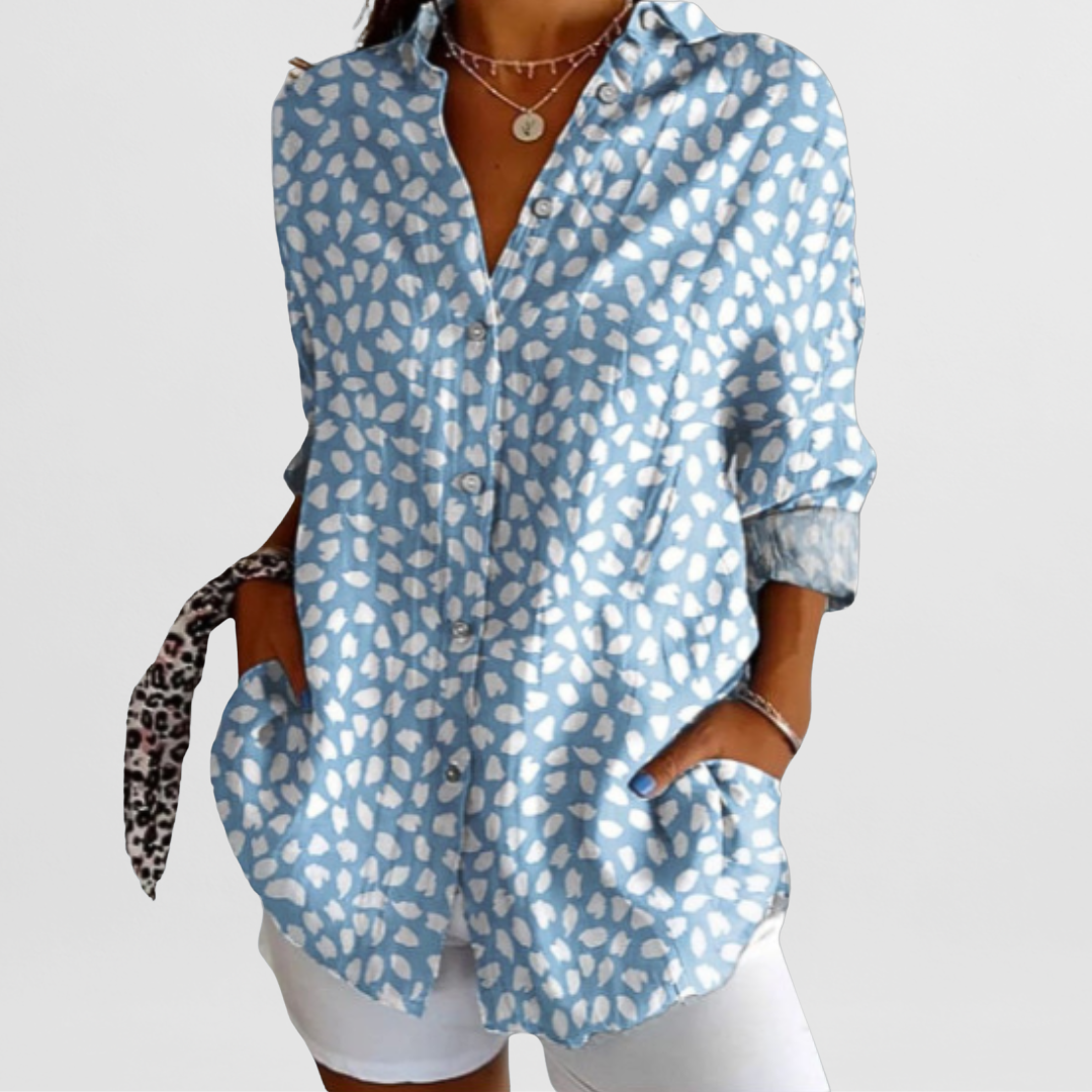 Bluse Damen | Gemustert & Lässig