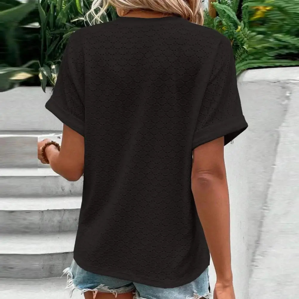 Bluse Damen | V-Ausschnitt & Lässig