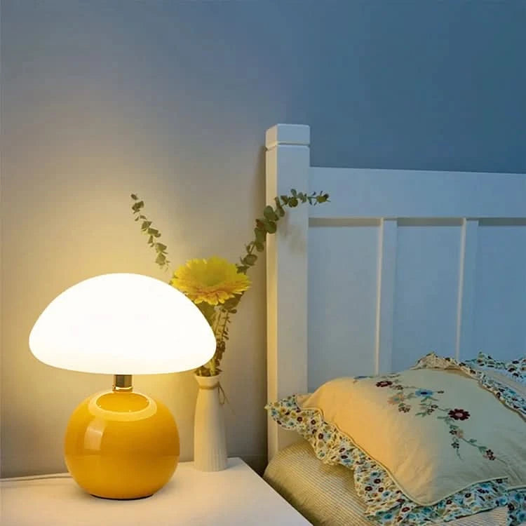 Blush Cloud Keramik-LED-Tischleuchte