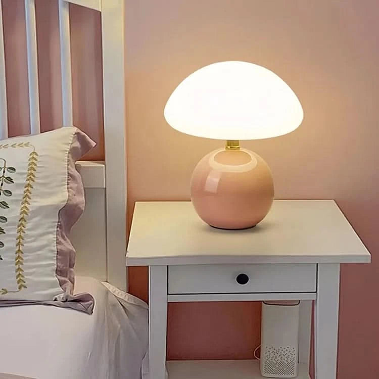 Blush Cloud Keramik-LED-Tischleuchte