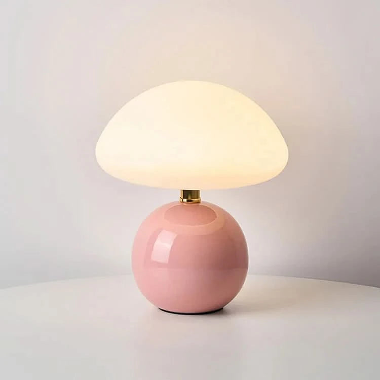 Blush Cloud Keramik-LED-Tischleuchte